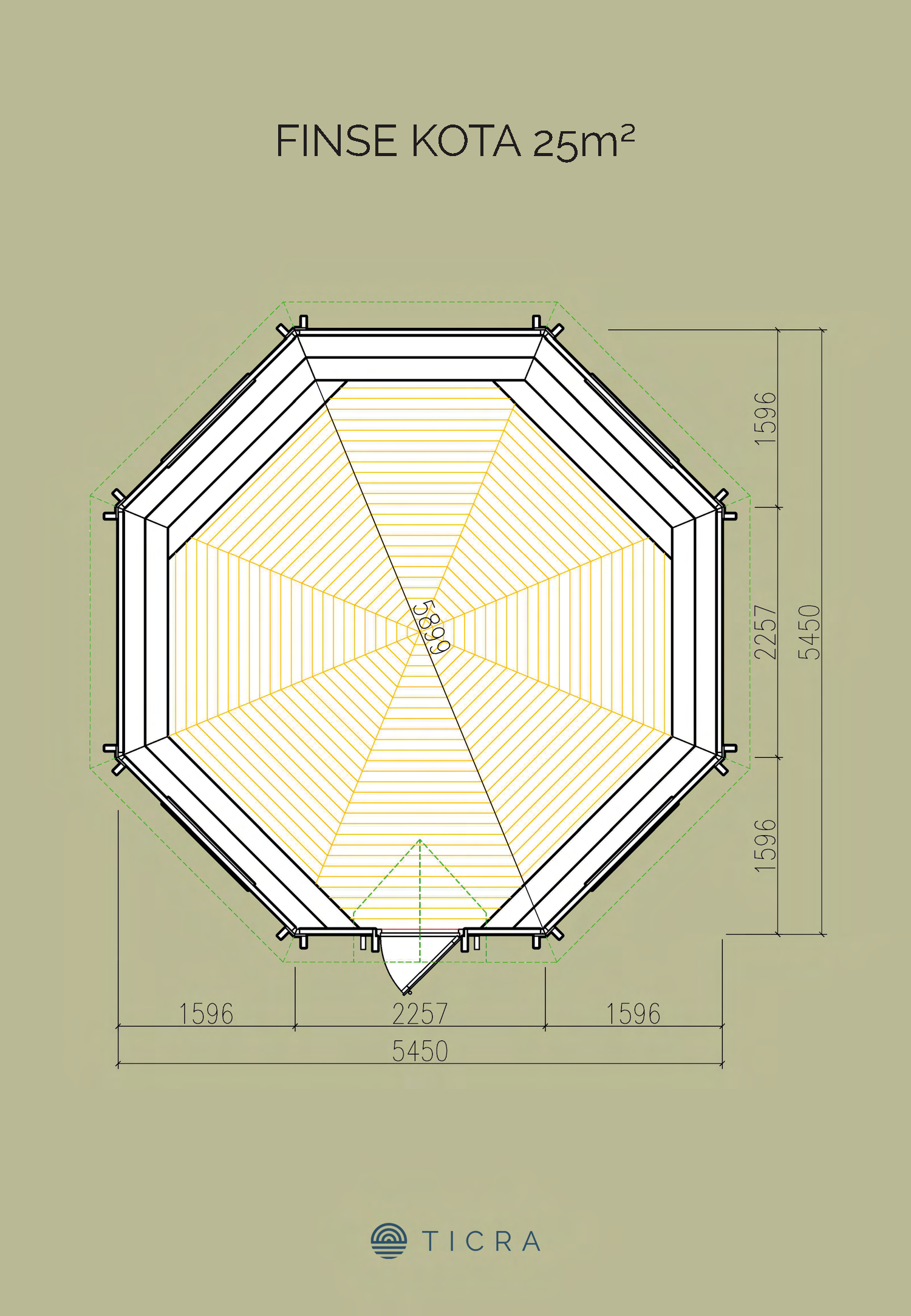 Fiche technique Kota 25m²